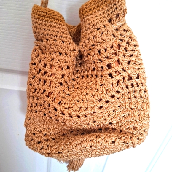 The Sak Natural Crochet Bucket Bag - Picture 5 of 13